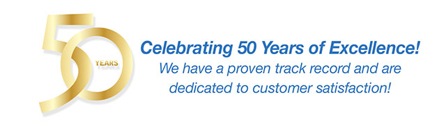 We're Celebrating 50 Years of Excellence!